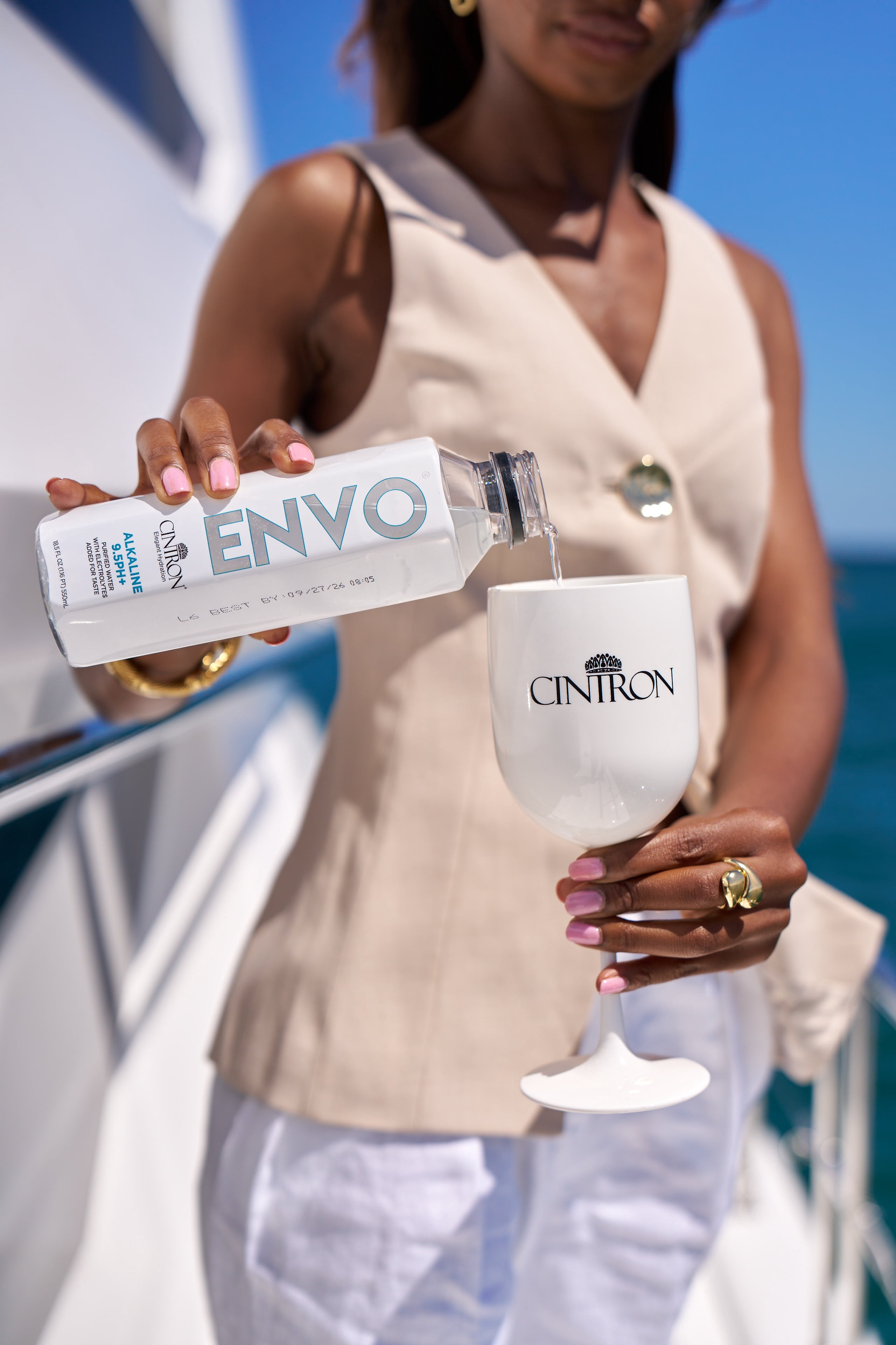Cintron Envo Alkaline Water 9.5 pH 12 Pack 18.5 fl oz