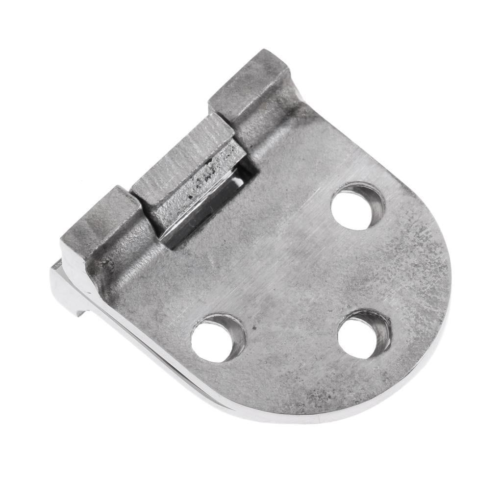 funtasica 2 Pair 316 Stainless Steel Flush Strap Hinge Door