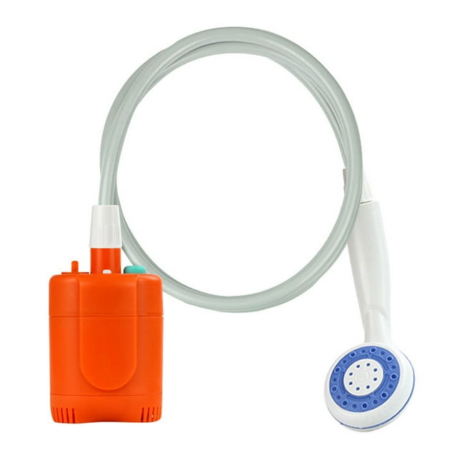 Portable Shower Outdoor Camping Shower Handheld Electric USB Rechargeable Shower Compact Multifunctional Car Washing Showerhead