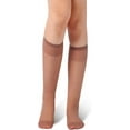 thumbnail image 3 of CAILDANL Sheer Knee High Stockings for Women, 6/12 Pairs Nylon Trouser Socks, 3 of 6