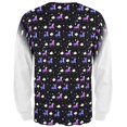 thumbnail image 2 of Galaxy Unicorn Pattern All Over Mens Long Sleeve T Shirt, 2 of 2