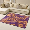 thumbnail image 1 of DouZhe Tapis de Zone Motif Zone de Jeu Antidérapant Lavable en Machine, Style Jeux, 63x48 Pouces, 1 of 6