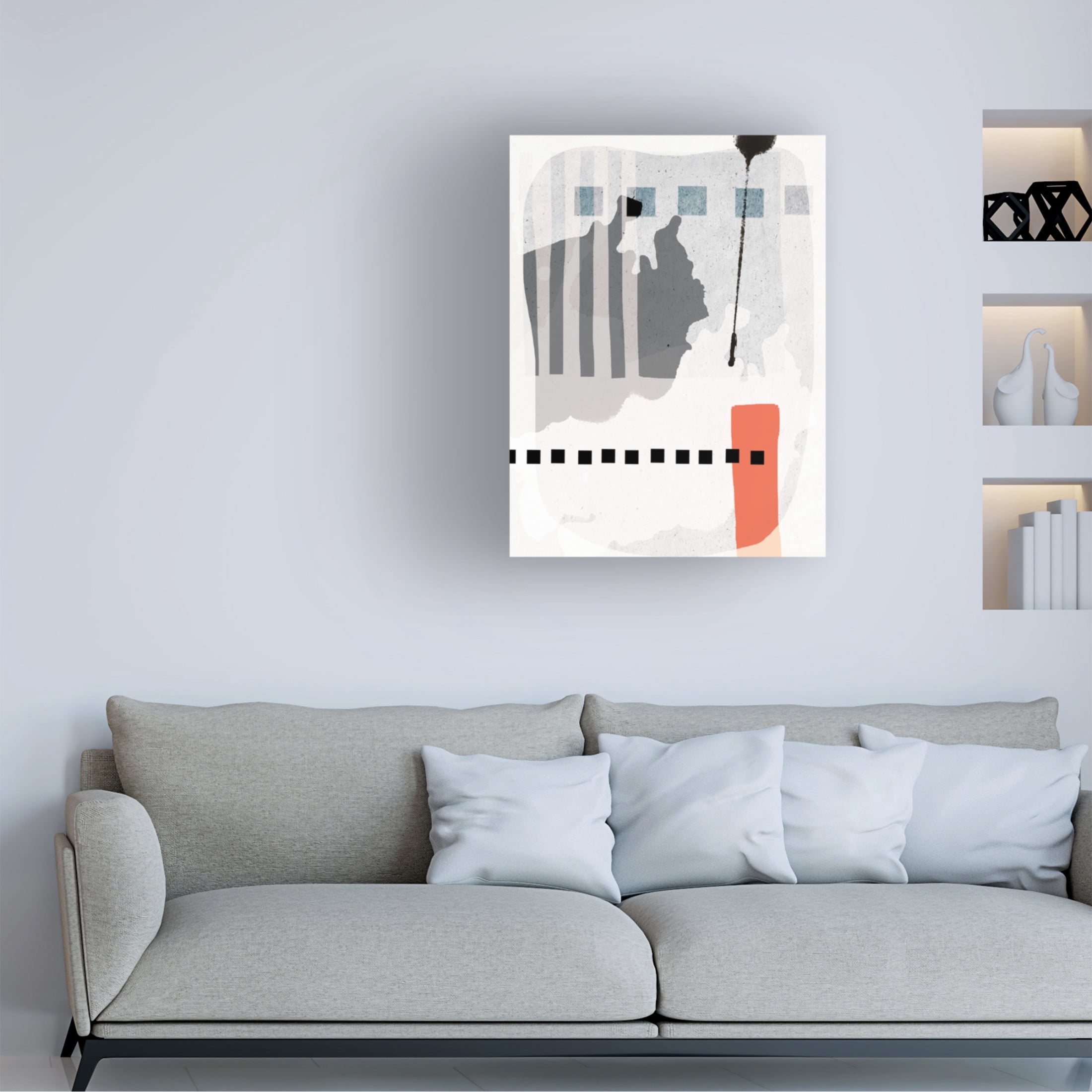 Trademark Fine Art Aylin Demir  Map Theme Canvas Wall Art