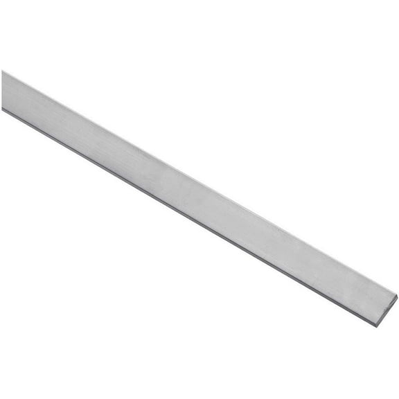 National Hardware Construct-It Aluminum Bar - Solid Mill Finish - General Use