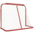 thumbnail image 3 of vidaXL Hockey Goal Red and White 183x71x122 cm Polyester, 3 of 4