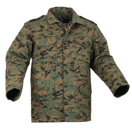 Rothco Field Jacket Woodland Digital Camo L