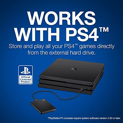 Seagate external hard sales drive playstation 4