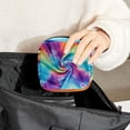 thumbnail image 6 of Tie Dye Sanitary Bags Period Purse Small Lipstick Pouch for Purse Travel Makeup Pouch for Women - Stylish Organizer for Your Sanitary Products, 6 of 6
