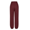 thumbnail image 5 of Tejiojio Women Sports Pants Trousers Jogging Sweatpants Jogger Pants, 5 of 6