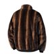 thumbnail image 4 of Ceisia Men's fashion casual solid color stand collar zipper jacket Gift pocket long sleeve outerwear, 4 of 9