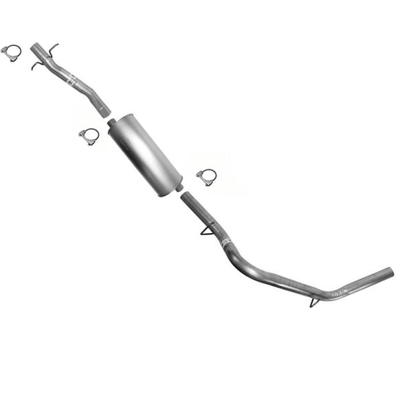 Exhaust for Dodge Dakota 4 Door Quad Cab 4 Wheel Drive 131" Wheel Base 00-03