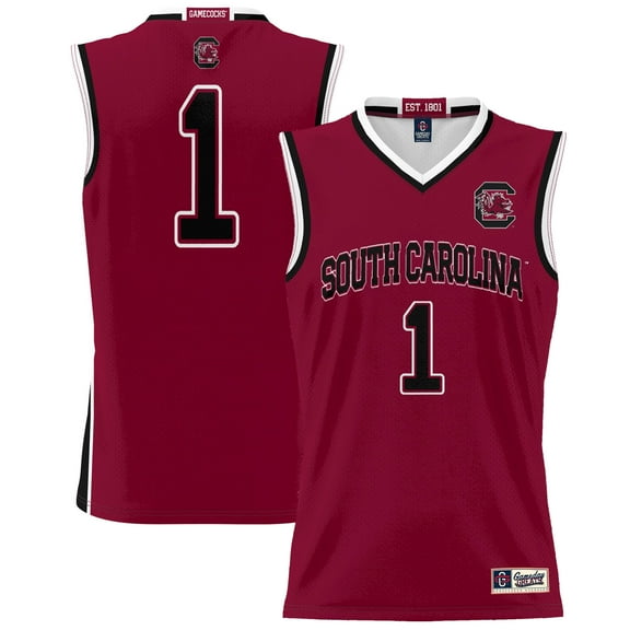 Men's GameDay Greats #1 Garnet South Carolina Gamecocks Lightweight Basketball Fashion Jersey