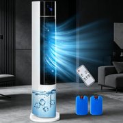Portable Swamp Cooler,3-In-1 Ice Cooling Fan,Evaporative Air Cooler