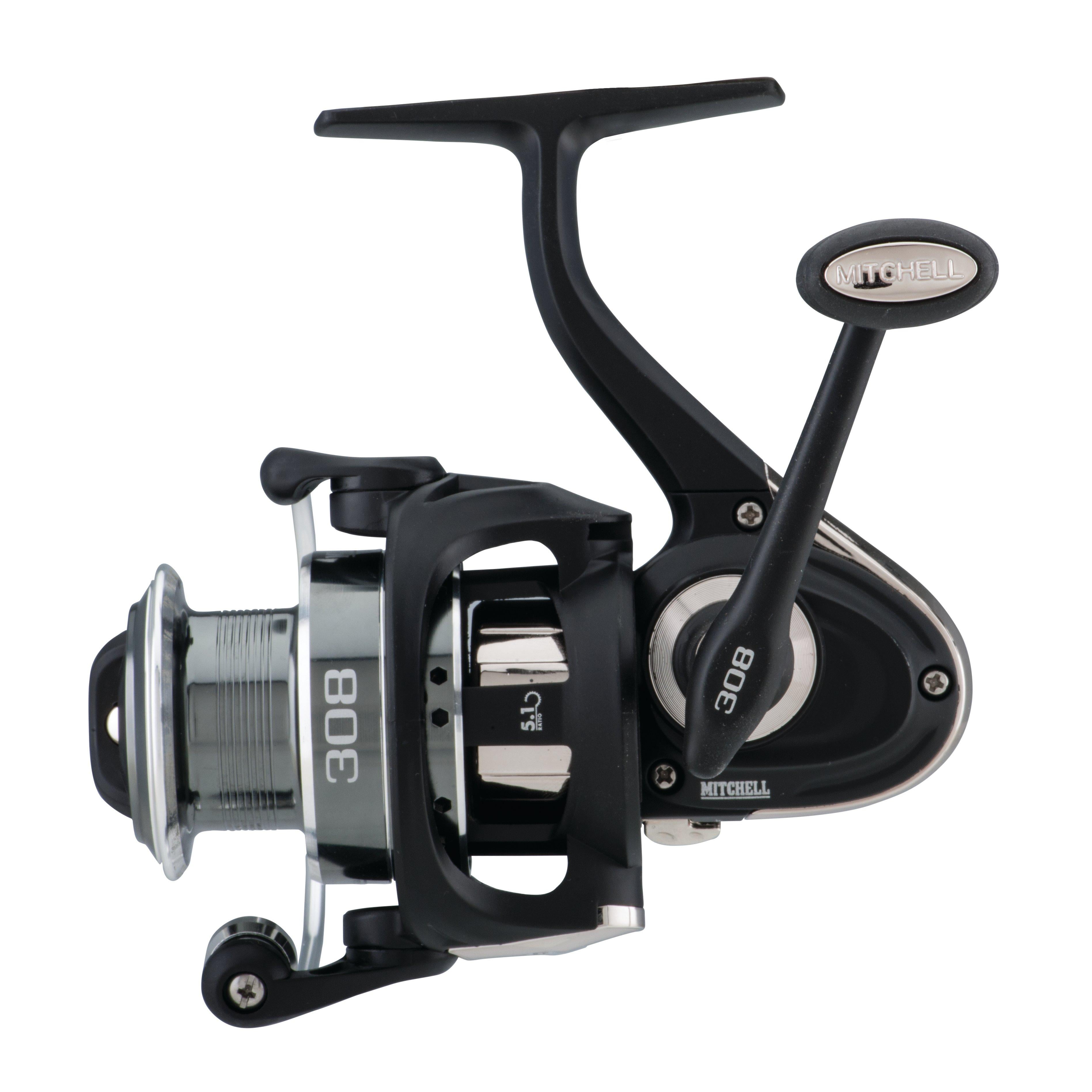 Mitchell 300 Reel, Lightweight Open Face Fishing Reel, 2000 Size