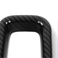 thumbnail image 3 of 2 Pcs Front Grille Cover Trim Car Adaptations Replacement for Dodge Challenger 2015?2021Carbon Fiber Style, 3 of 5
