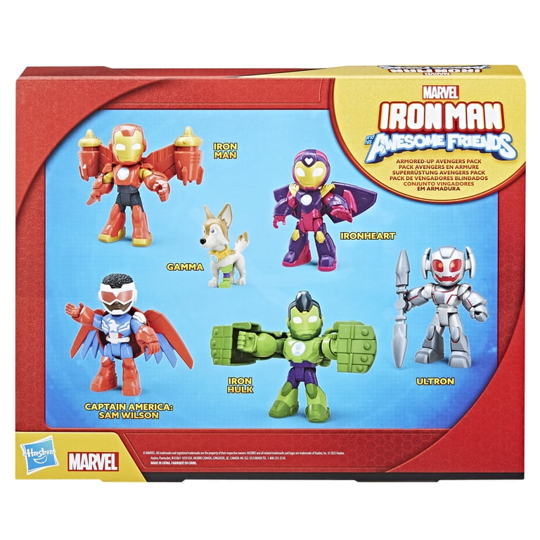 Marvel Iron Man and his Awesome Friends Armored-Up Avengers Pack