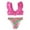 Hot Pink, variant on Mercatoo Summer Toddler Girls Leaves Fashion Printed Ruffles 2Pcs Swimwear Bikini Toddler Girl Beach Swimsuit 3 to 7 Years