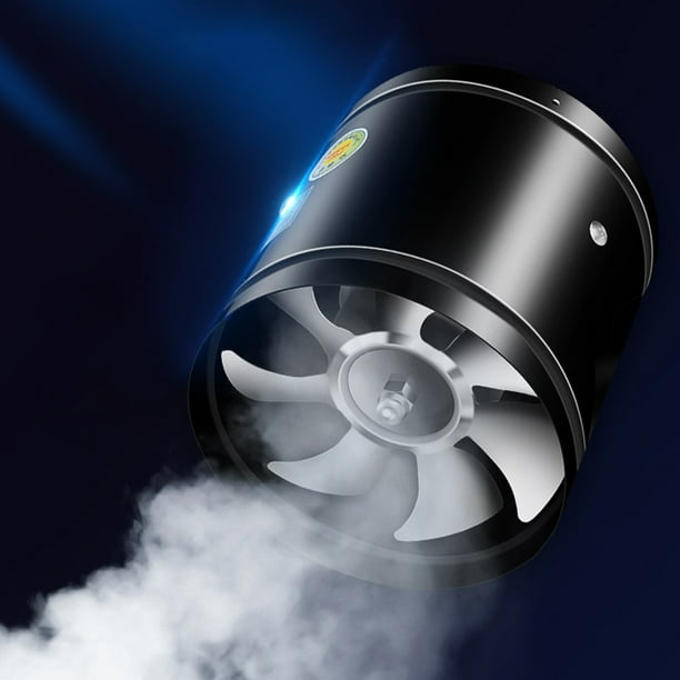 Ventilador de escape de tubo de 4 6 y 8 pulgadas ventilador de conducto de 2800 RPM ventilador de pared para baño inodoro Hugtrwg Para estrenar