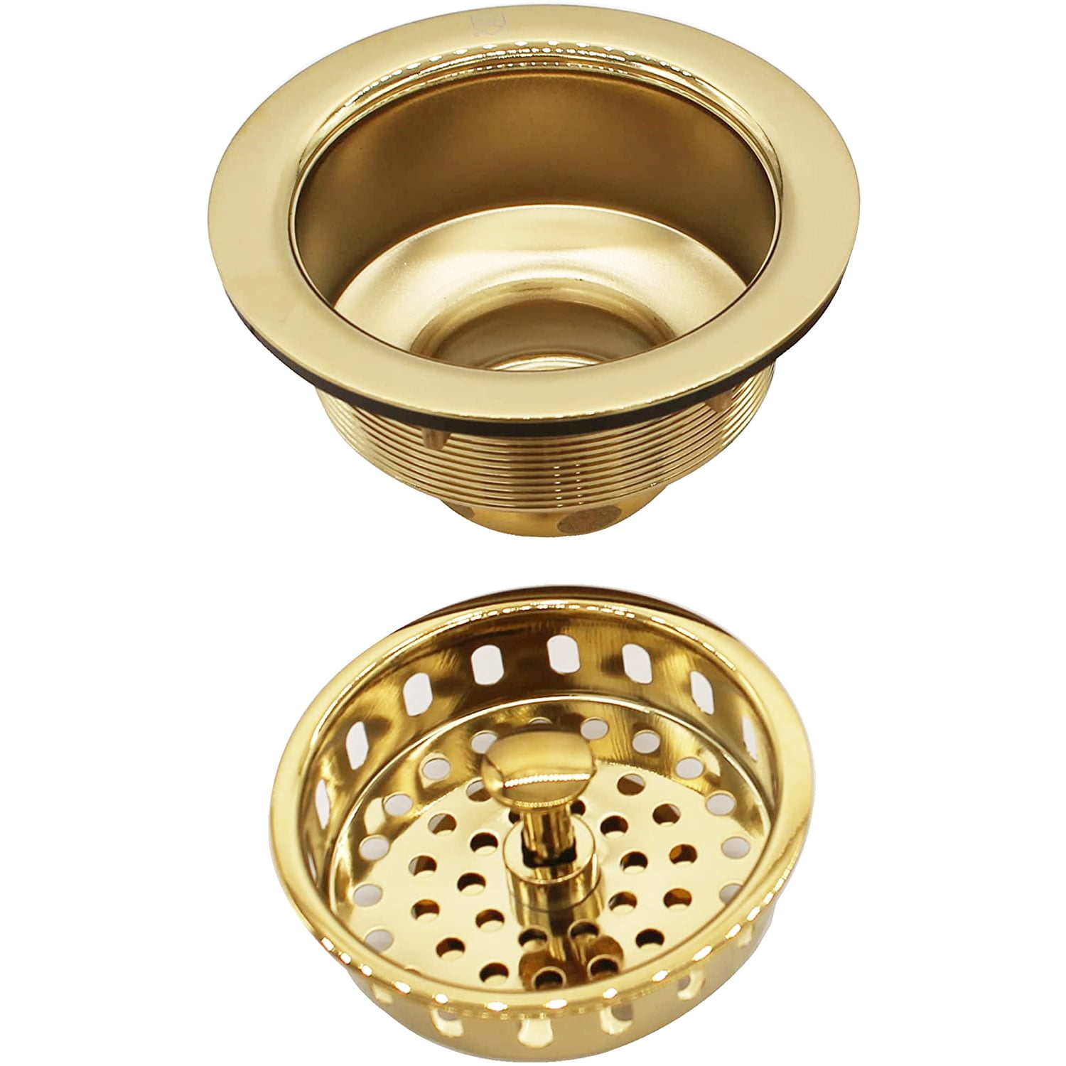 Westbrass 9" Victorian 1-Lever Cold Water Dispenser Kit with Under Sink Filter System, Kitchen Sink Strainer & Disposal Trim Set, Polished Brass