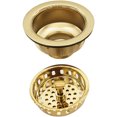 thumbnail image 2 of Westbrass 11" Contemporary 1-Lever Cold Water Dispenser Faucet Kit with Under Sink In-line Filter System, Kitchen Sink Strainer & Disposal Trim Set, Polished Brass, 2 of 13