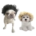 thumbnail image 3 of Dog Wig Artificial Short Adjustable Funny Puppy Cosplay Accessory Pet Headwear, 3 of 8