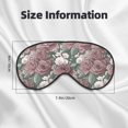 thumbnail image 4 of Uemuo Rose Flowers Pattern Sleep Eye Mask - Light Blocking Sleep Mask Blocking Out Light Perfectly, Soft and Comfortable Night Eye Mask, Eye Blinder, 4 of 7