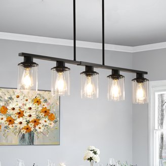 FTL 5-Light Sputnik Gold Chandelier – Milk Glass Globes, Mid-Century Modern, Adjustable Height For Sloped Ceilings