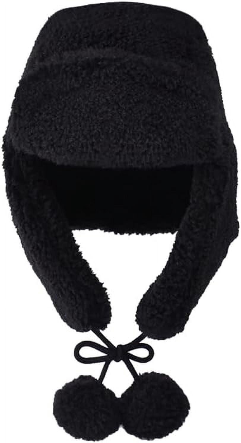 YooGuoGuo Women Men Winter Trapper Hats Ear Flaps Ushanka Trooper Hunting Hat Outdoor Ski Snow Windproof Cap