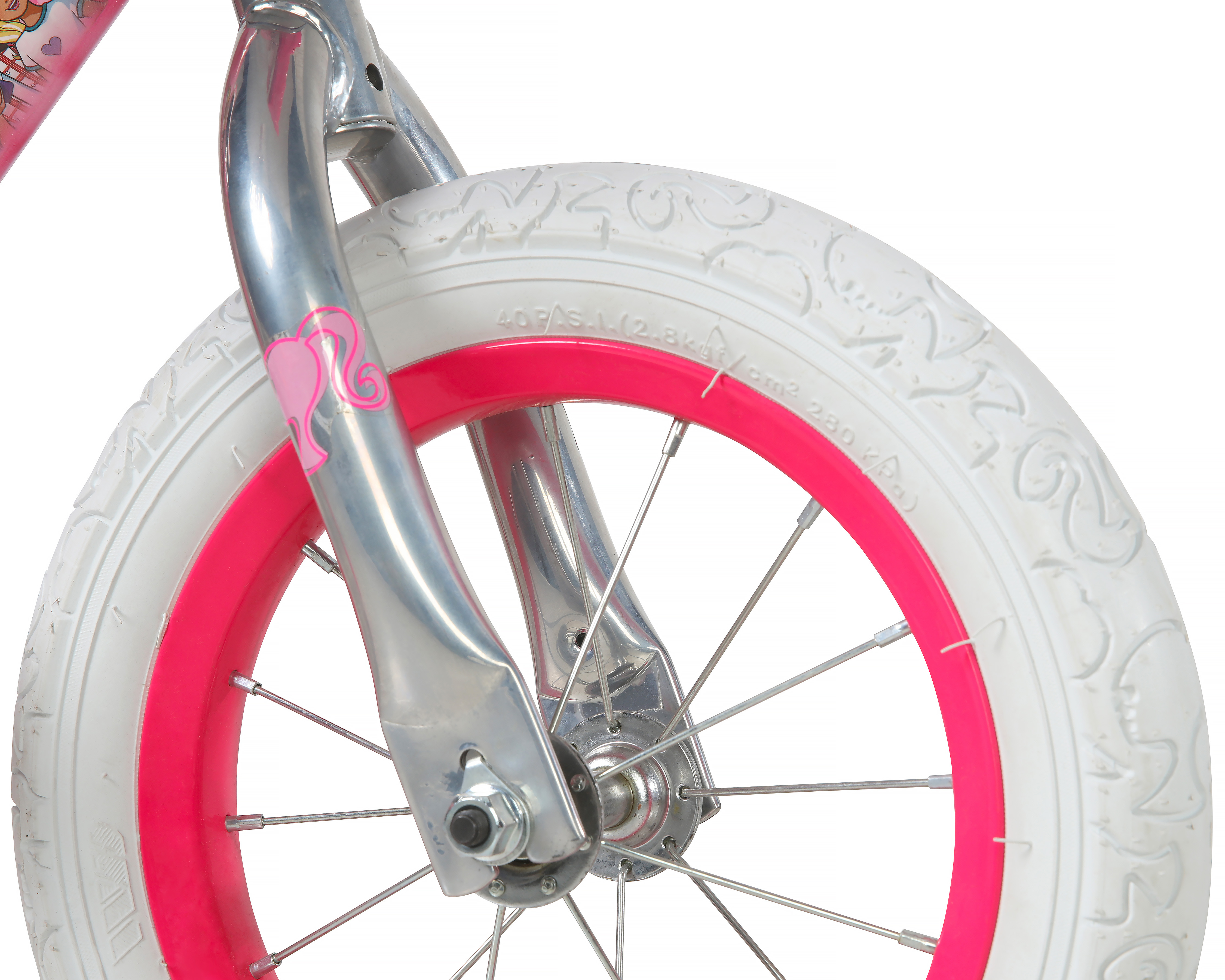 Dynacraft Barbie 12-inch Girls BMX Bike for Age 3-5 Years - image 5 of 7