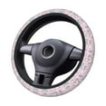thumbnail image 4 of Easygdp Llama Unicorn and Rainbow Elastic Steering Wheel Cover, Auto Accessories, Fit Suvs, Vans,Cars, Trucks -15 inch, 4 of 8