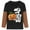 3# Black, variant on FEDPOP Halloween Shirts Boys Girls Kids Glow in the Dark Skeleton Long Tees Raglan T-Shirt Clothes 3T