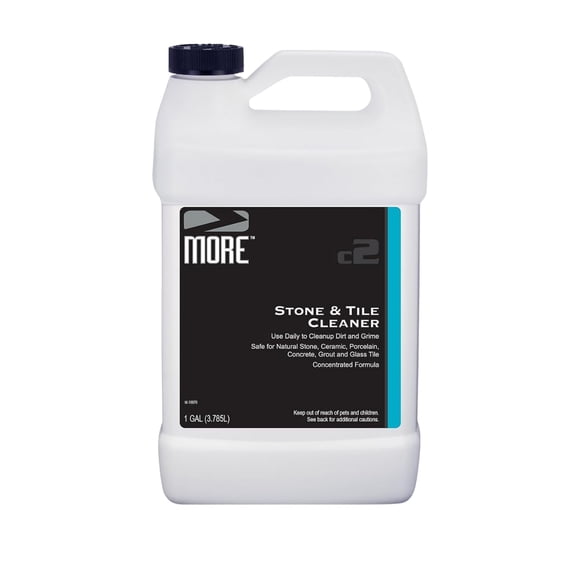 MORE - Stone & Tile Cleaner - Grout & Floor Cleaner for Natural Stone, Marble, Concrete, Ceramic, & Porcelain - Water-Based Grout