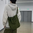 thumbnail image 1 of Bolso de hombro para mujer Bolsos cruzados vintage de lona Bolsos casuales de ocio (Verde), 1 of 8