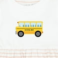 thumbnail image 4 of Inktastic School Bus Girls Baby Dress, 4 of 5