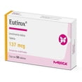 thumbnail image 3 of Eutirox Levotiroxina 137 mcg 50 tabletas, 3 of 4
