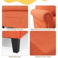 thumbnail image 4 of HOMREST Modular Sectional Sofa with Chaise, 90 Inch Sectional Couches for Living Room, Convertible Sofa for Home Apartment Lounge, Cloud Couch Modern Sofa, 4 of 8