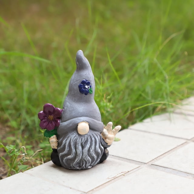 Garden Gnome Statue Gnome Outdoor Welcome Sign Hand Painted And Special Coating