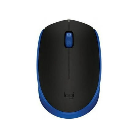 UPC: 0097855121936 | Logitech M170 910-004800 Black/Blue 1 x Wheel RF Wireless Optical Mouse