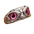 thumbnail image 4 of Creative Multicolour Cats Eye Owl Ring Foreign Trade Unique Cute Animal Ring, 4 of 9