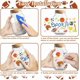 thumbnail image 4 of Pegatinas de transferencia UV DTF para vasos, varios balones deportivos, 10 hojas de vinilo impermeable de 16 oz para café, vasos, botellas, tazas, calcomanías para hombres y mujeres., 4 of 9
