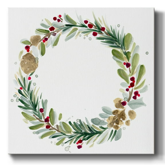 Warm Winter Wishes II- Gallery Wrapped Canvas