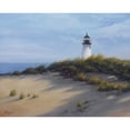 thumbnail image 3 of Rhyan, Vivien 24x20 Black Modern Framed Museum Art Print Titled - Lighthouse on the Shore, 3 of 5