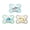 Blue, variant on MAM Day & Night Pacifier, 0-6 Months, Boy, 3 pack