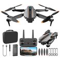 thumbnail image 1 of Liquidación de drones con cámara, drones con motor sin escobillas y cámaras, resistencia al viento, modo sin cabeza, control por gestos, dron FPV con luz LED para adultos, dron RC para, 1 of 6