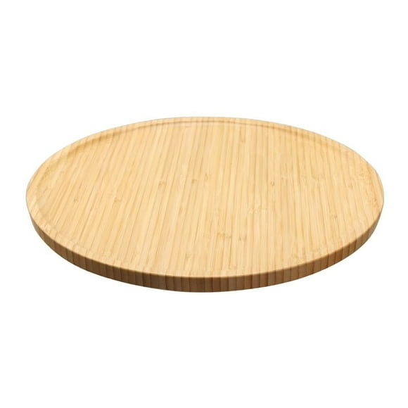 Plato Hometrends Giratorio Bambú 34.5 cm x 34.5 cm