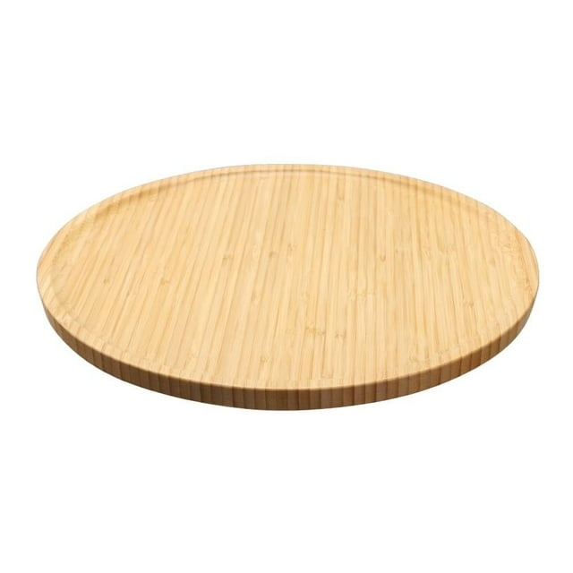 Plato Hometrends Giratorio Bambú 34.5 cm x 34.5 cm