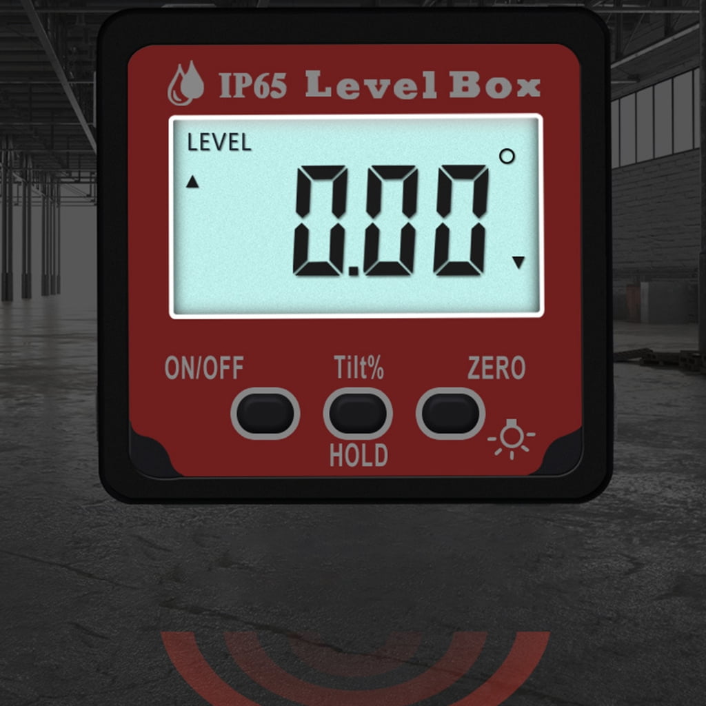 MOMOJIA Electronic Protractor Digital Inclinometer 0-360 Digital Bevel-Gauge Angle Gauge