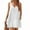 White, variant on Womens Dresses Summer Pullover Mini Dress Sleeveless Plain 2026 Pockets Cami Dress for Women V-Neck
