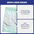 thumbnail image 4 of Bañador maamgic Quick Dry - Pantalones cortos de baño para hombre, color verde, 4 of 6