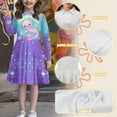 thumbnail image 6 of DISNIMO Galaxy Axolotl Dress for Girls Rainbow Dresses for Kids Long Sleeve Skater Dress Girl Midi Dresses with Collars for Girls Skater Twirl Dress Animal Dress Girl 3-4 Girls Dress Clothing, 6 of 7